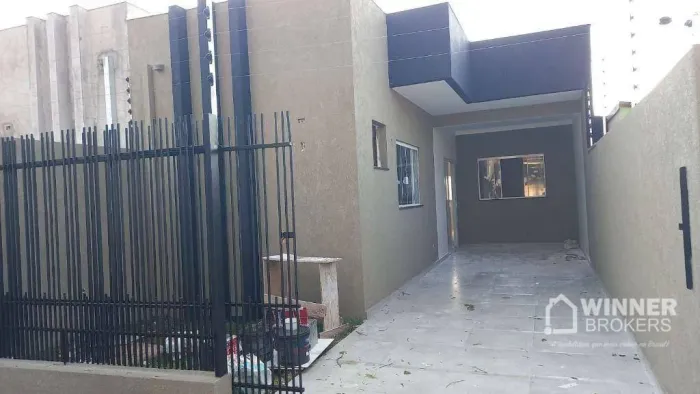 Casa com 3 dormitórios para alugar, 85 m² por R$ 1.800,00/mês - Jardim Paraíso - Maringá/P