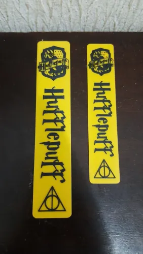 Kit marca páginas Lufa-Lufa Harry Potter - Impressão 3D