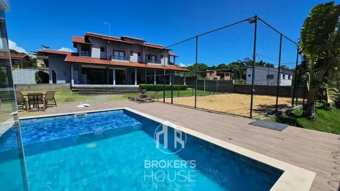 Casa estilo Chácara alto padrão 05 suítes , lazer , à venda , Jacaraipe ES