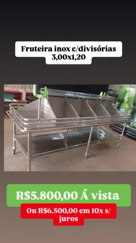 FRUTEIRA INOX
