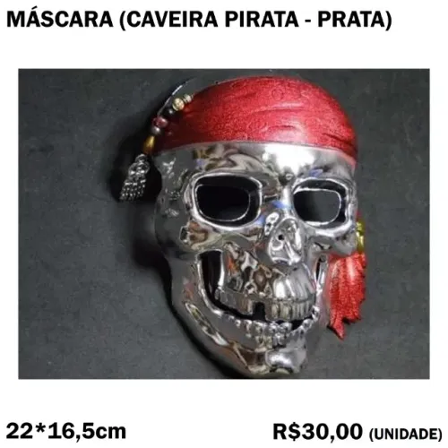 Máscara Pirata