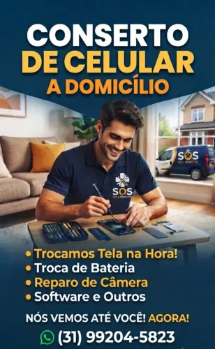 Conserto de celular a domicílio 