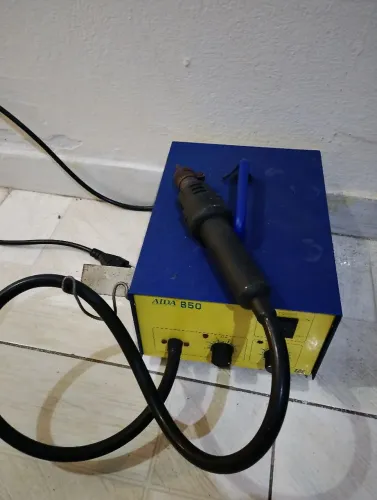 Estação retrabalho AIDA 850 ar quente soprador térmico SMD