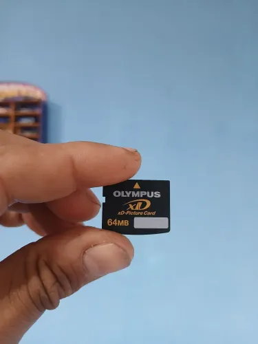Cartão de memória olympus xd 64mb
