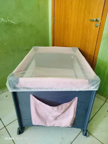 Berço cercado marca baby style semi novo