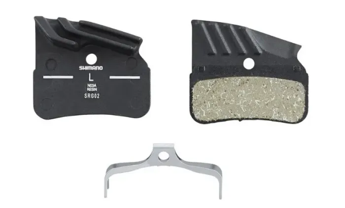 OBalatas De Resina Shimano N03a Para Freio Xtr Xt Slx Com Aba De 4 Pistões Wp-ebpn03arfa
