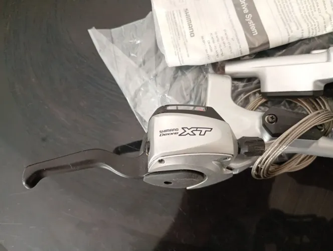 Alavanca rapd fire para 27 marchas freio hidráulico Shimano deore XT 