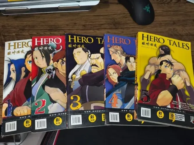 Coleção Hero Tales Completa Volumes 1 ao 5