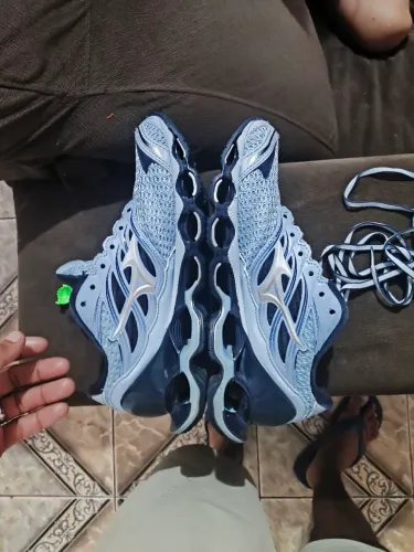 Tênis Mizuno Wave Prophecy 11S TM 38.5<br>Drop .0.5mm<br>Referência: 102002002_2-005