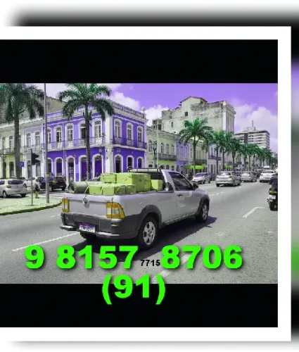 Frete p/ material de construção André (91) 9.8157+8706 liga agora!