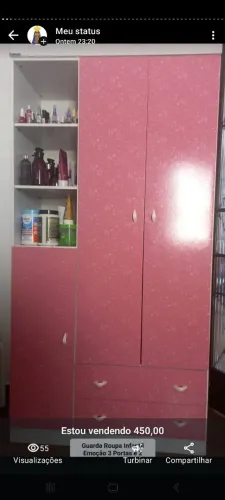 Guarda Roupa Infanto Juvenil