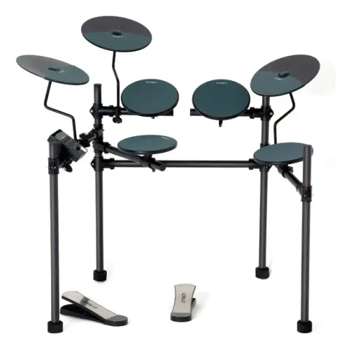 Bateria Digital D-tech Pulse Para Estudos E Iniciantes Bk