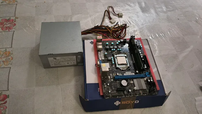 Kit lga 1155 (fonte de brinde)
