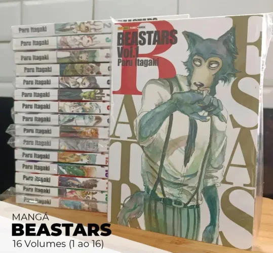 Mangá Beastars - Volumes 1 ao 16