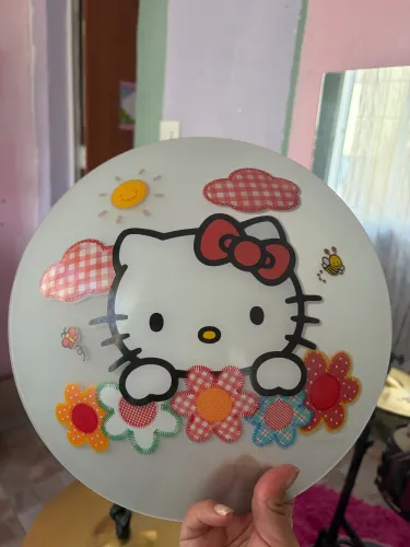Luminária Plafon Hello Kitty marca Startec Excelente 50,00