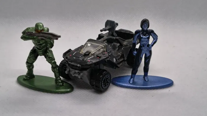 Colecionaveis Halo - 3 peças em ferro - 3-5cm