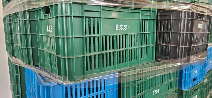 caixa de plastico usadas
