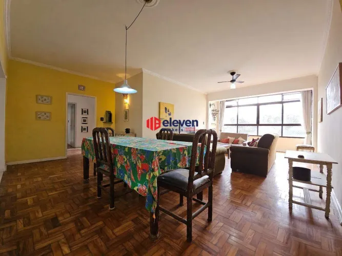 Apartamento Mobiliado para Locação em Santos  3 Dormitórios com Suíte e Cozinha Completa!