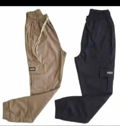 calças jogger HIGH do p ao gg