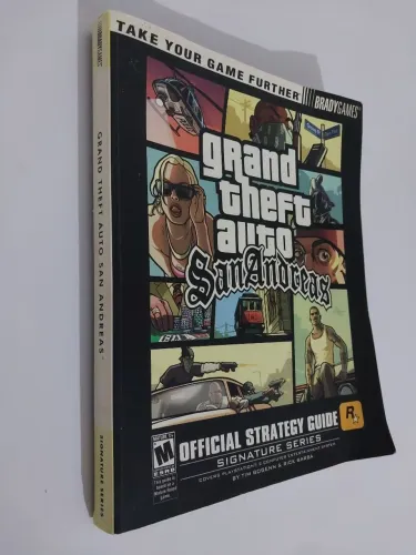 GTA San Andreas Livro Manual Guide Book Original