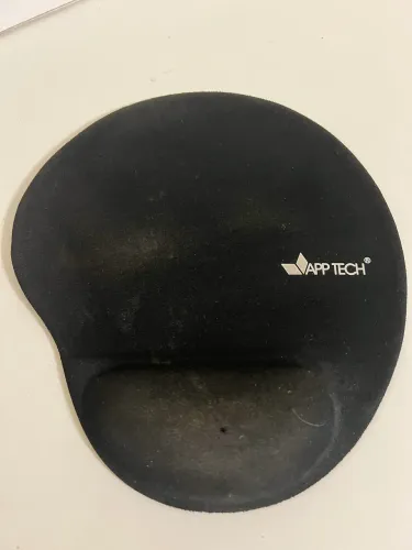 Mouse pad app tech preto