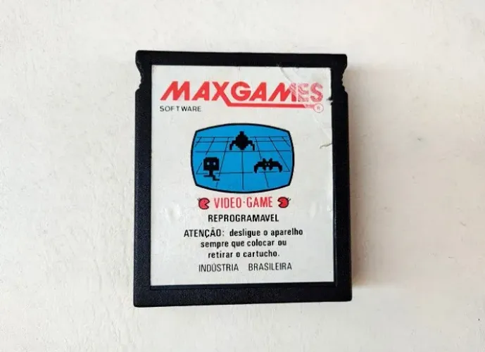 Cartucho Nacional Maxgames Com 4 Jogos Para Atari 2600