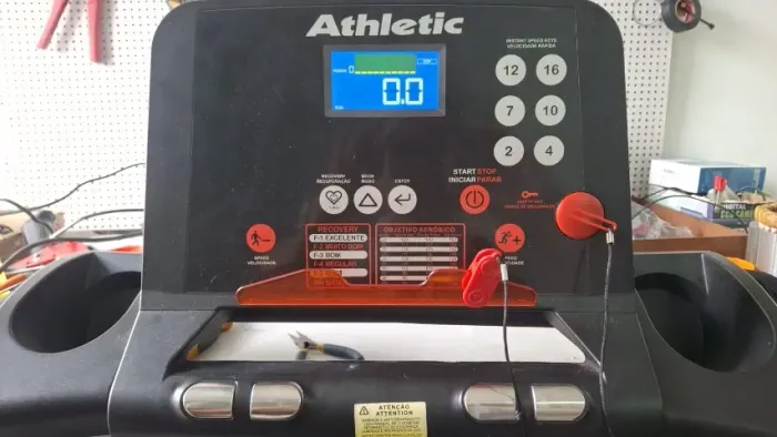 PAINEL ESTEIRA ATHLETIC RACER 16 KM/H SEMI NOVO FUNCIONANDO