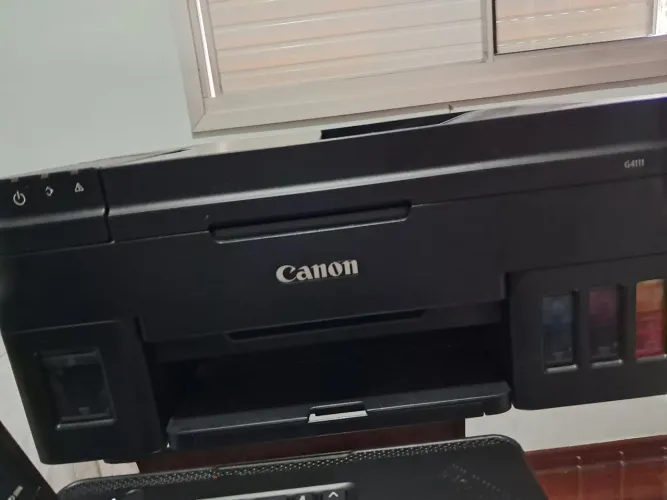 Impressora multifuncional tanque tinta Canon G4111 , Wi-Fi, com ADF e Fax
