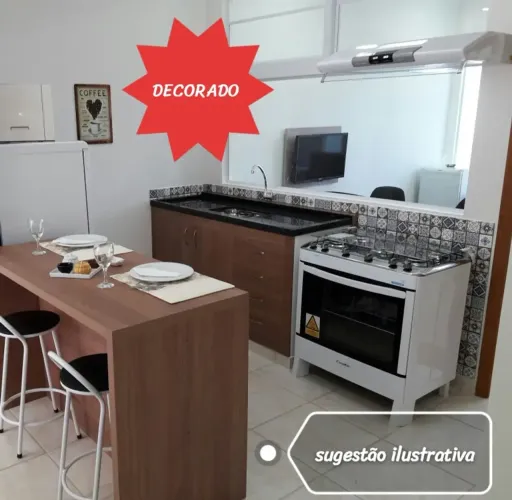 Apartamento 31 à 43 m2 para investidores condomínio fechado câmera 24h