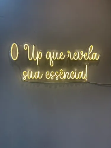 LED com frase