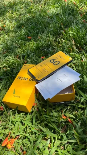 ? Smartphone Realme Note 60 - Novo na Caixa (Com Capinha)!