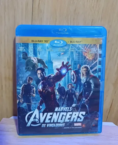 Box Blu-ray + 3D Os Vingadores