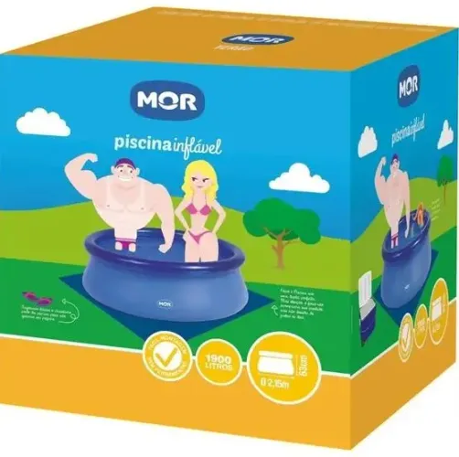 Piscina 1.900 Litros - Marca Mor
