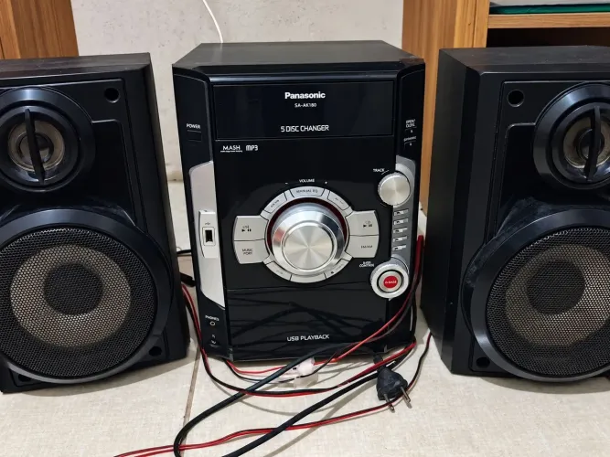 Rádio som Panasonic CD USB  antigo 
