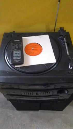 Aparelho som philco  3x1