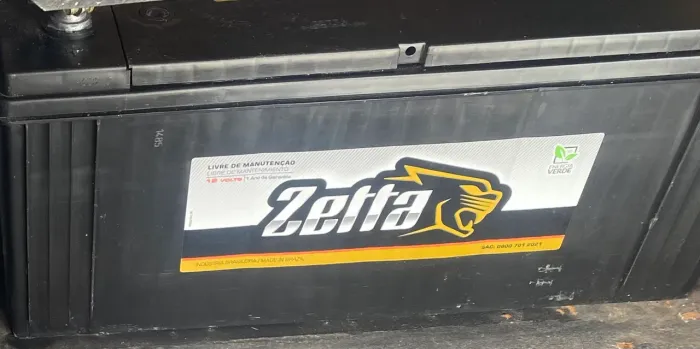 2 BATERIAS ZETTA DE 150amp Usadas 2 vezes Zeroo