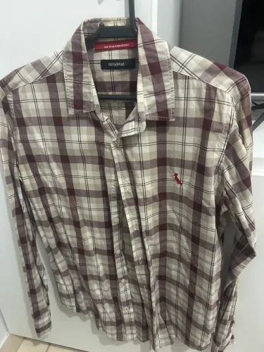 Camisa xadrez reserva original