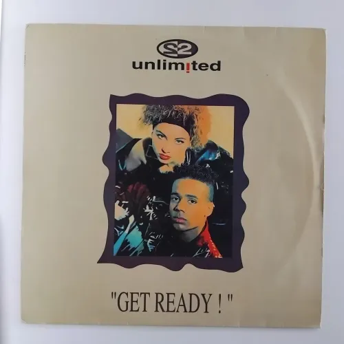 LP Disco de Vinil 2 Unlimited - Get Ready! Clássico dos Anos 90 DJ
