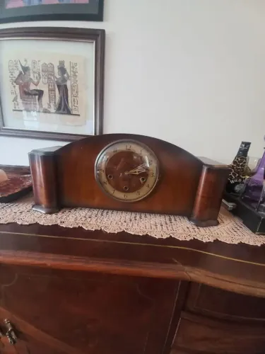Antiguidade Relógio Bancada