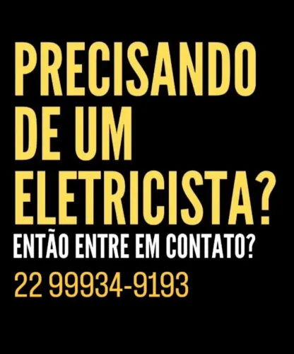 Eletricista residêncial e industrial 