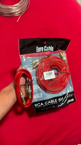 Cabo RCA Blindado 5m e 1m