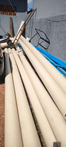 6 Tubos PVC para esgoto 200mm