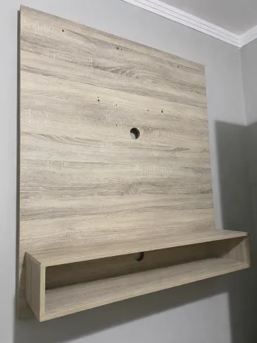 Painel tv mdf feito em marcenaria