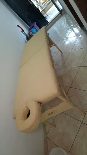 Maca Portátil Maleta Legno Bege