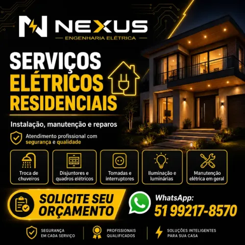 Eletricista Residencial | Instalação, Manutenção e Reparos Elétricos