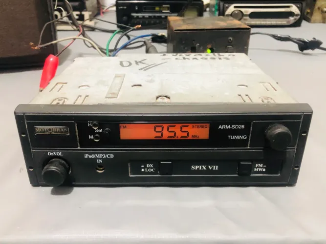 Antigo rádio Am e Fm Motobras Spix Vll fusca opala gol chevette 