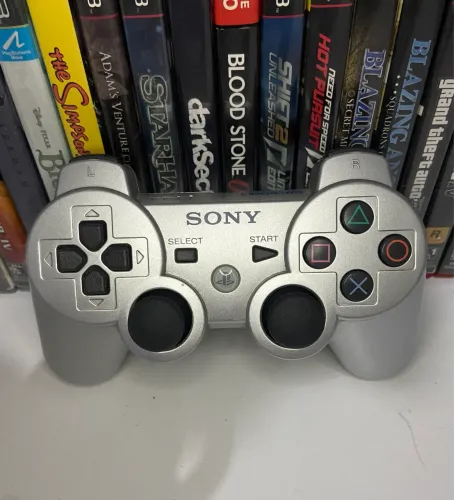 Controle PlayStation 3 Prata original funcionando 100%