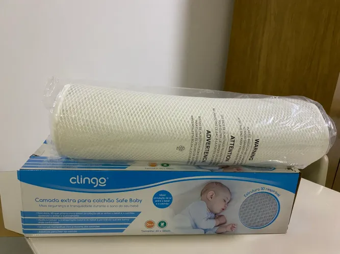 NOVO Colchao respirável, camada protetora safe baby Clingo 