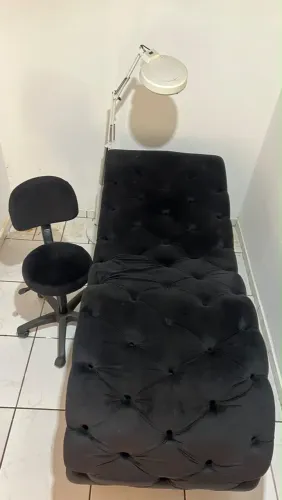 Maca fixa para estética + luminária