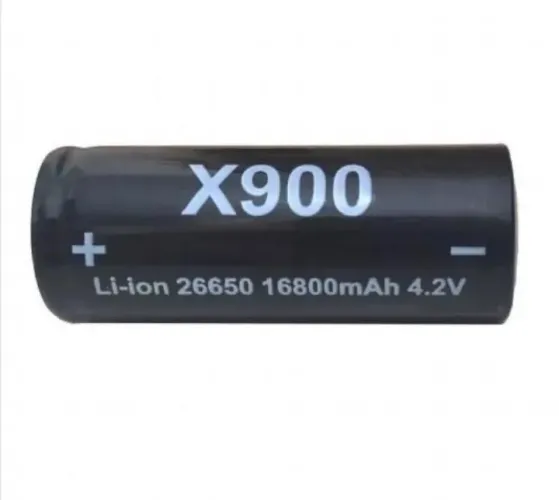 Bateria para lanterna x900 4.2v li-ion